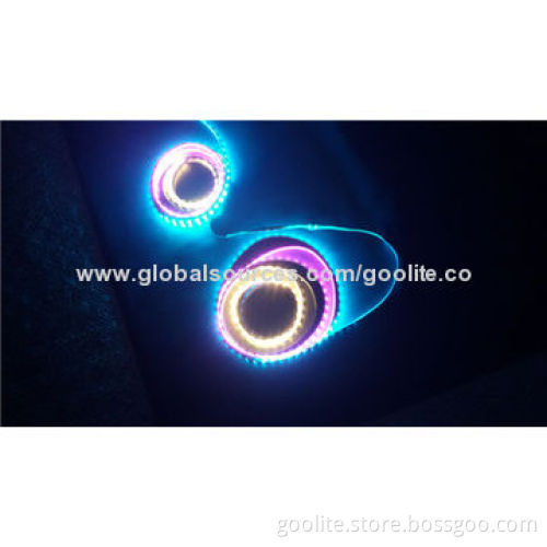 RGB LED Magic Strip Light Controller 16ICs LED Strip Light 5M/5V/56 LEDs/m CE & RoHS Approved